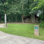 Sign for the Frederick's Grove Picnic Shelter