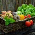 vegetables in a basket, image from pixabay